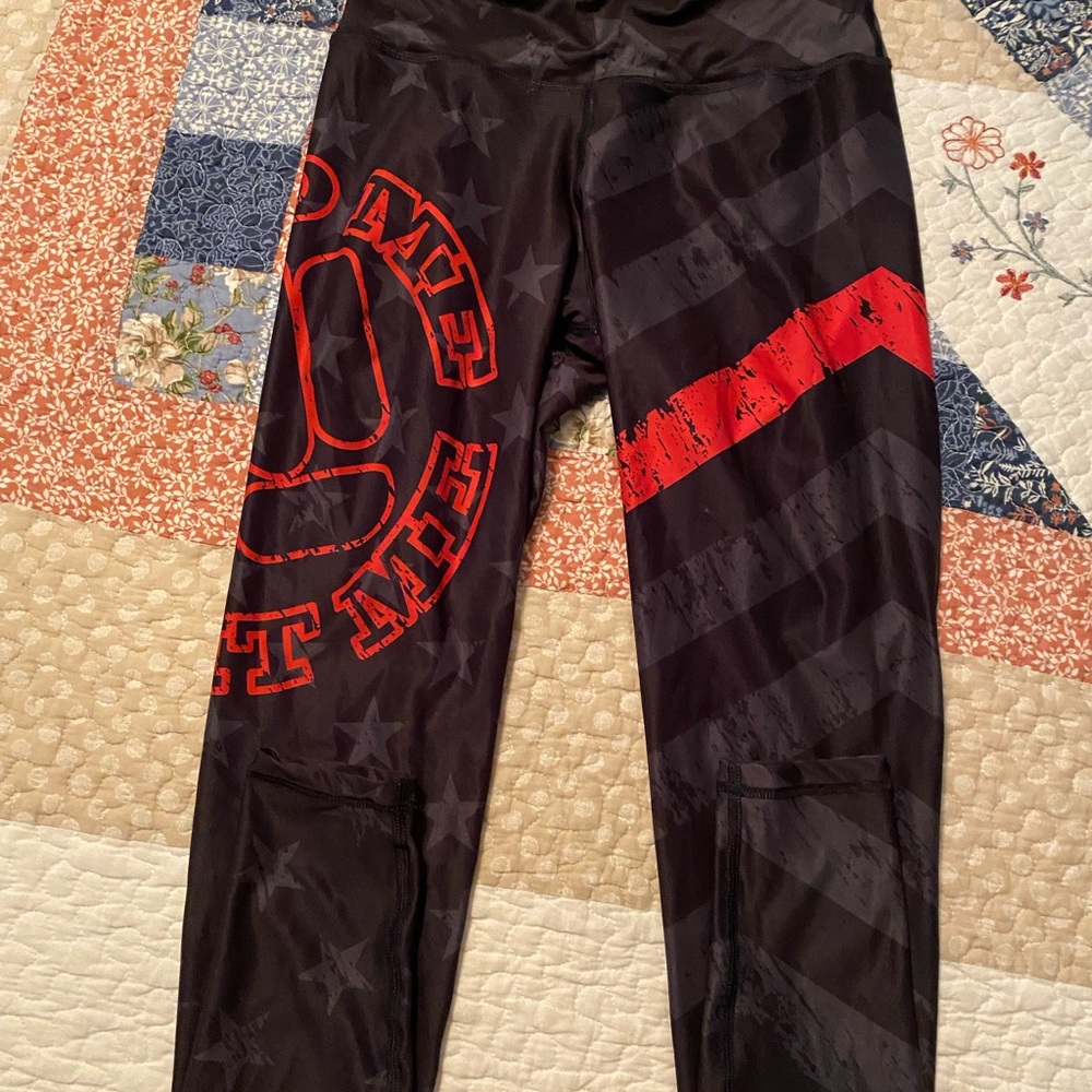 Feed me or fight me .. Great leggings